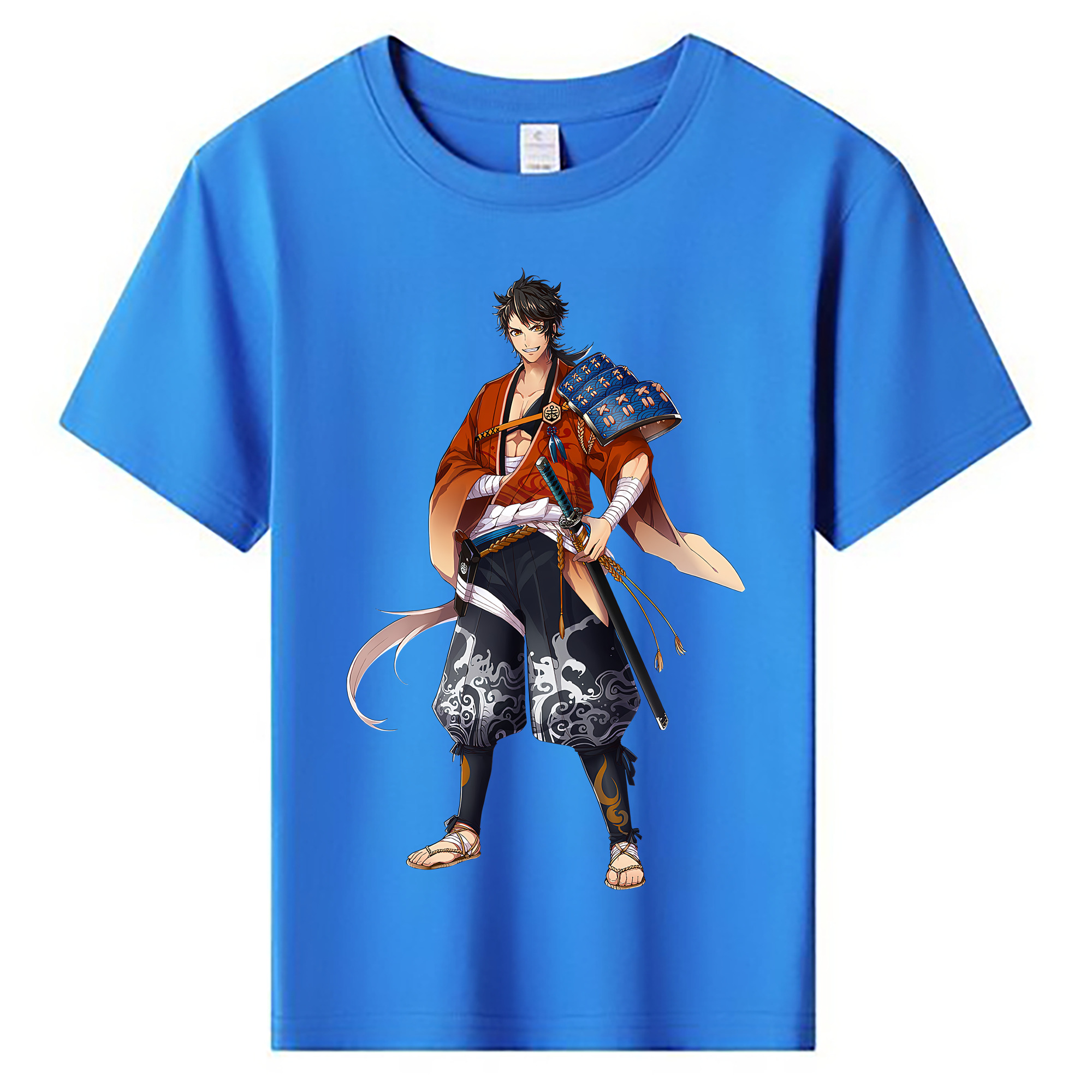 （画像用） 刀剣乱舞 Touken Ranbu 綿100％キッズTシャツ（フロントプリント）